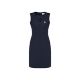 COPL Womens Cool Stretch Sleeveless V-Neck Dress
