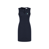 COPL Womens Cool Stretch Sleeveless V-Neck Dress