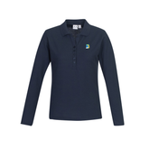 COPL Womens Crew Long Sleeve Polo