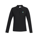 COPL Womens Crew Long Sleeve Polo
