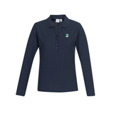 COPL Womens Crew Long Sleeve Polo