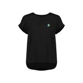 COPL Womens Evelyn Short Sleeve Blouse