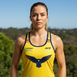 CMS Crows Pre Season Singlet (RACERBACK)