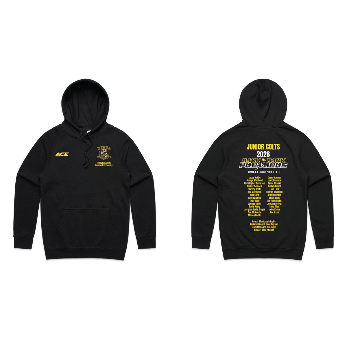 Kimba FNC Jnr Colts Premiers 26 Hoody