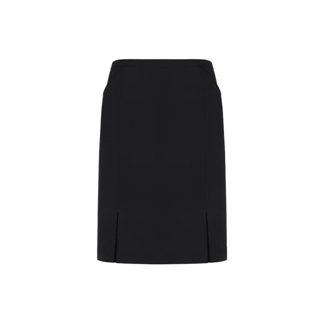 COPL Womens Siena Front Pleat Detail Straight Skirt