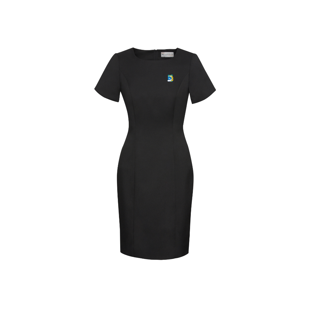 COPL Womens Cool Stretch Short Sleeve Shift Dress