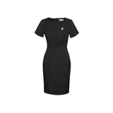 COPL Womens Cool Stretch Short Sleeve Shift Dress