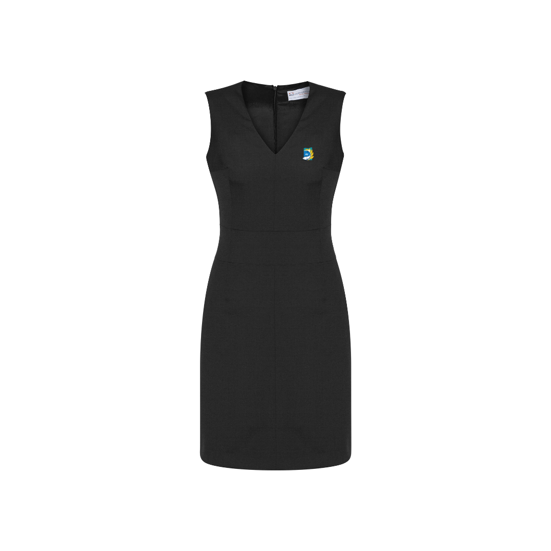 COPL Womens Cool Stretch Sleeveless V-Neck Dress