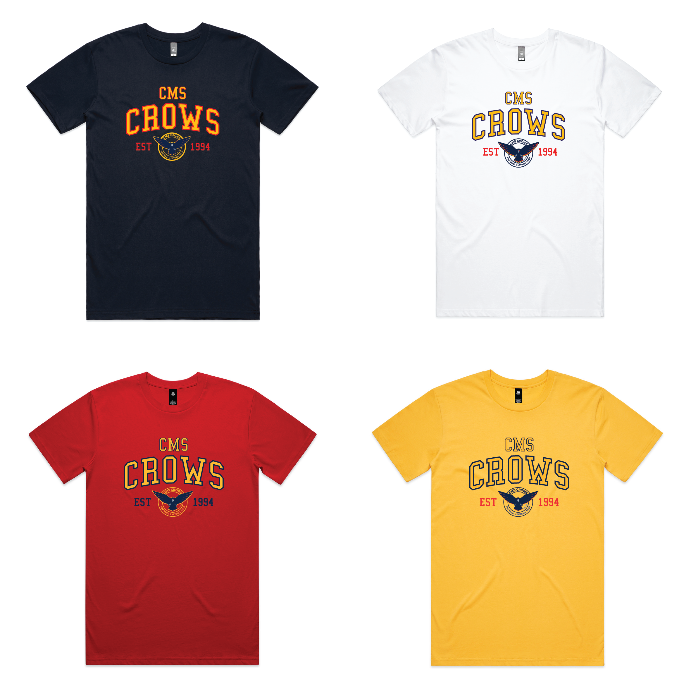 CMS Crows Casual Tee