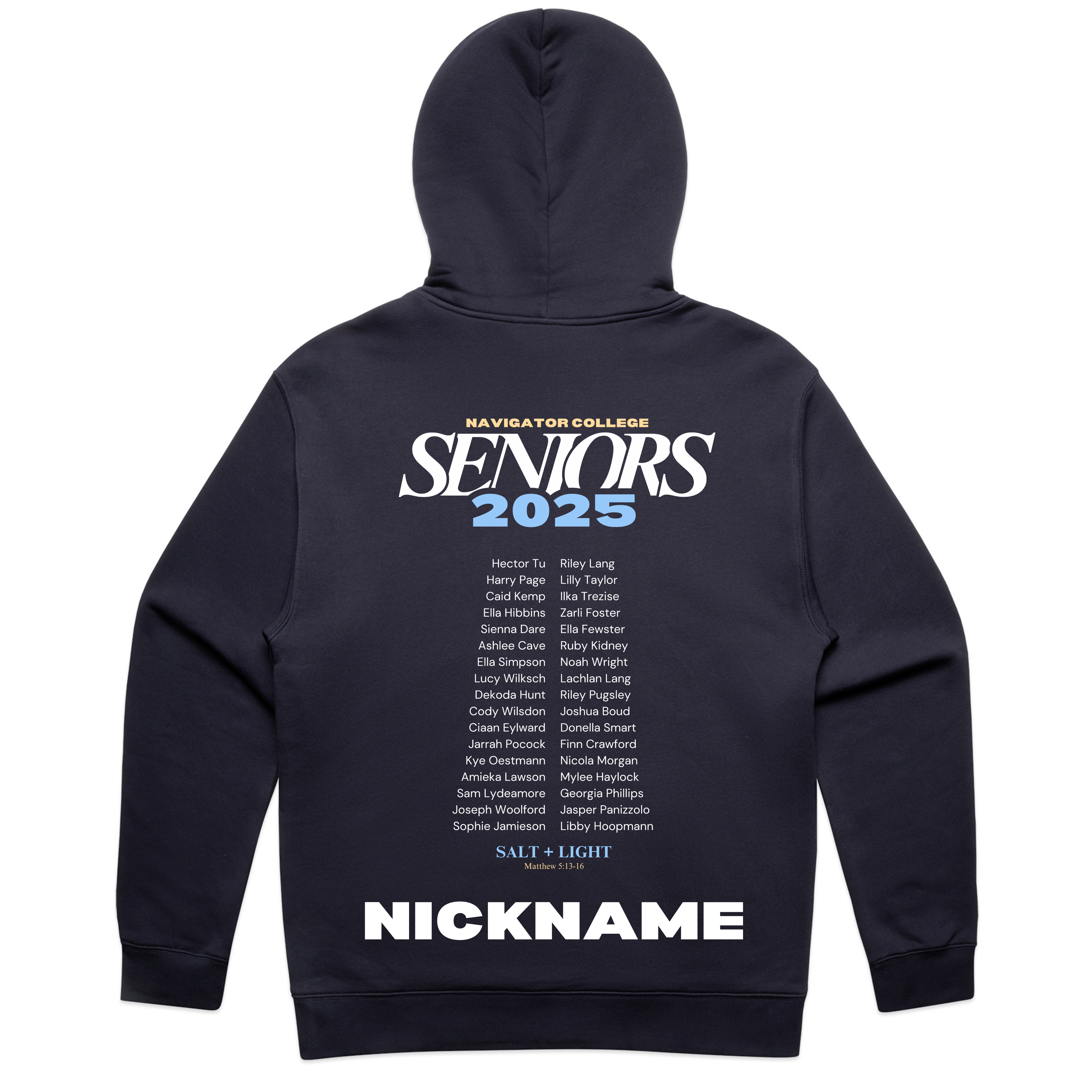 Navigators Leavers Hoodie 2025