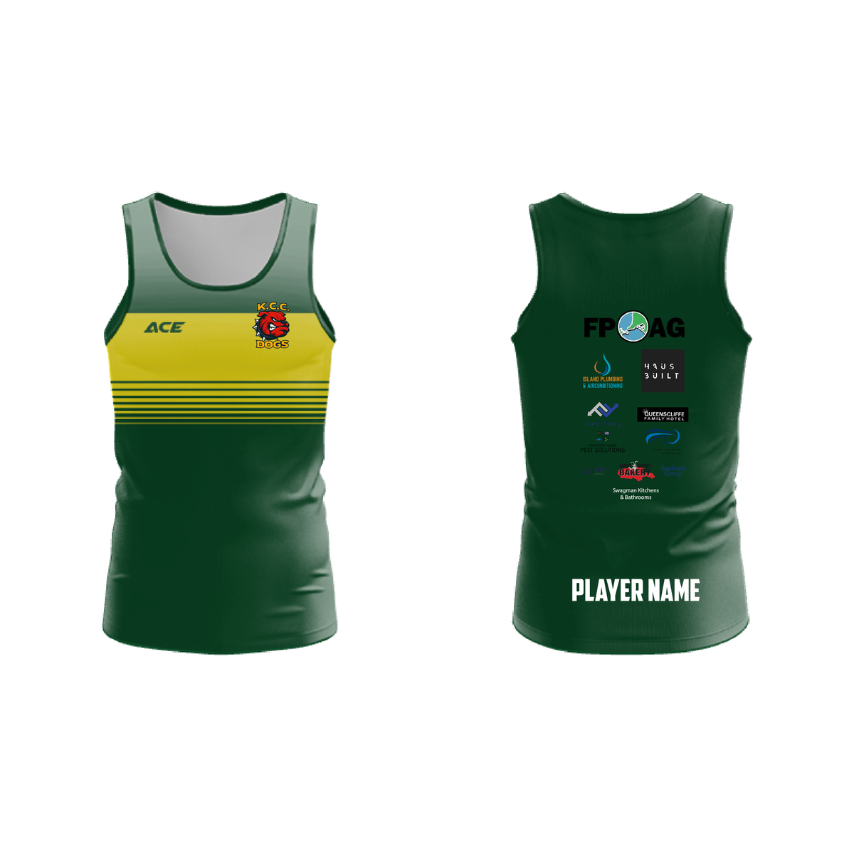Kingscote CC Training Singlet