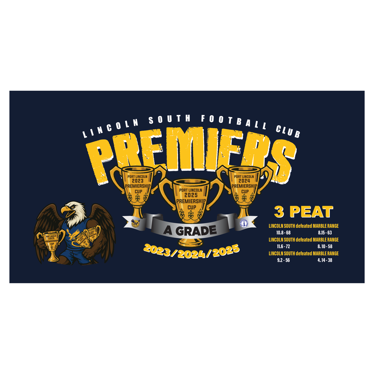 Lincoln South FC 3 Peat Stubby Holder