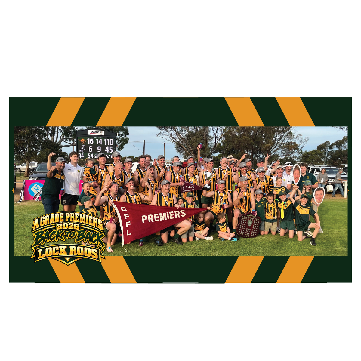 Lock FC Back 2 Back Stubby Holder