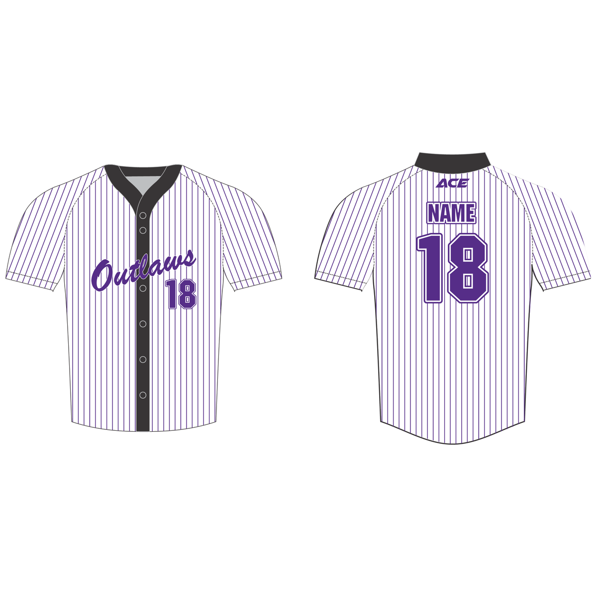 Outlaws SC Jersey - White