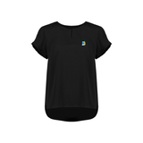 COPL Womens Evelyn Short Sleeve Blouse