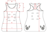 TISC Netball Dress (Racer Back)