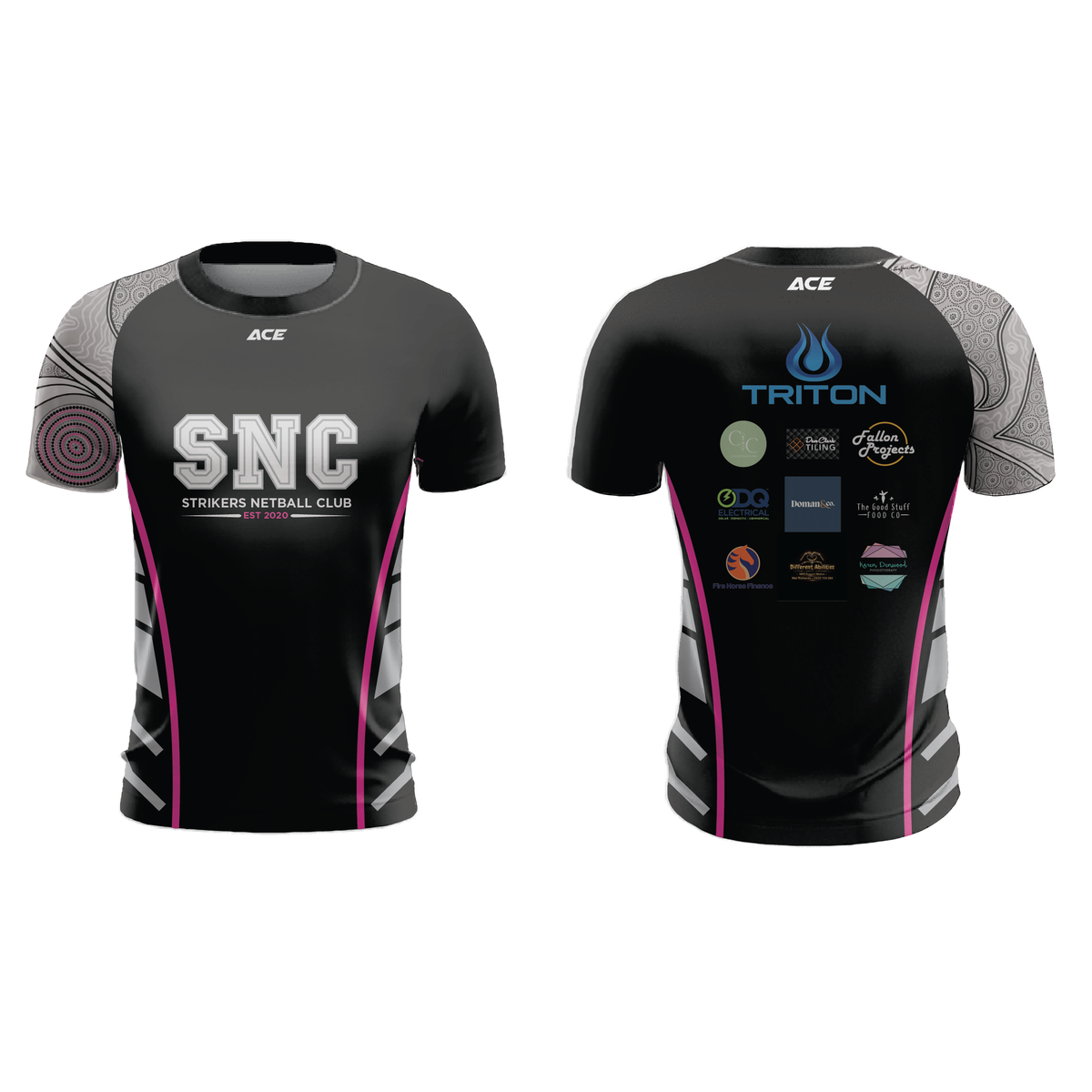 Strikers NC Warm Up Tee