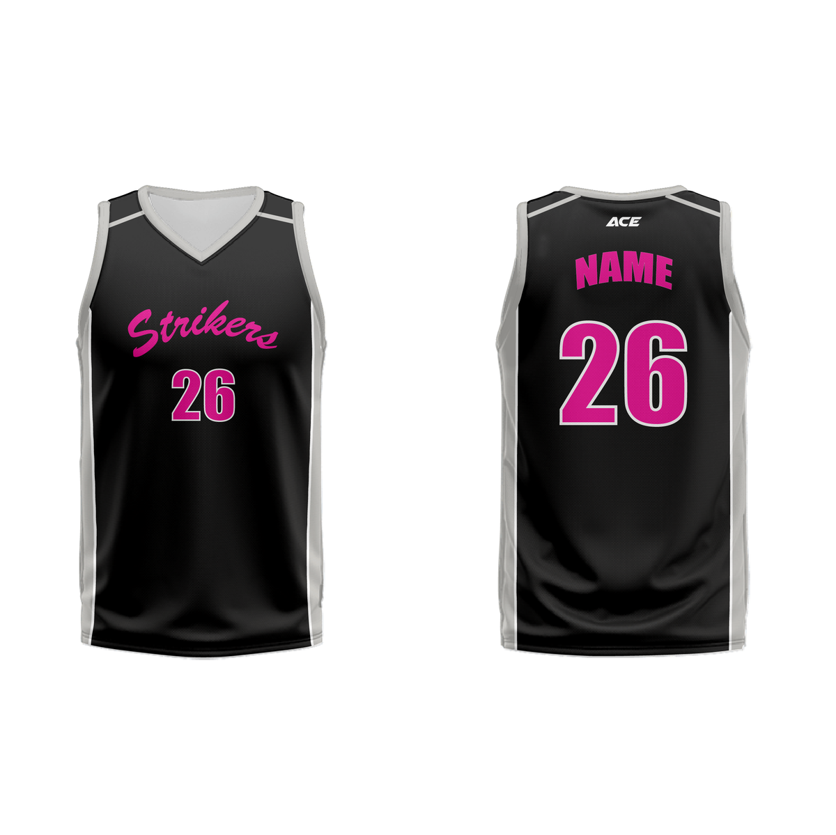 Strikers NC Basketball Singlet